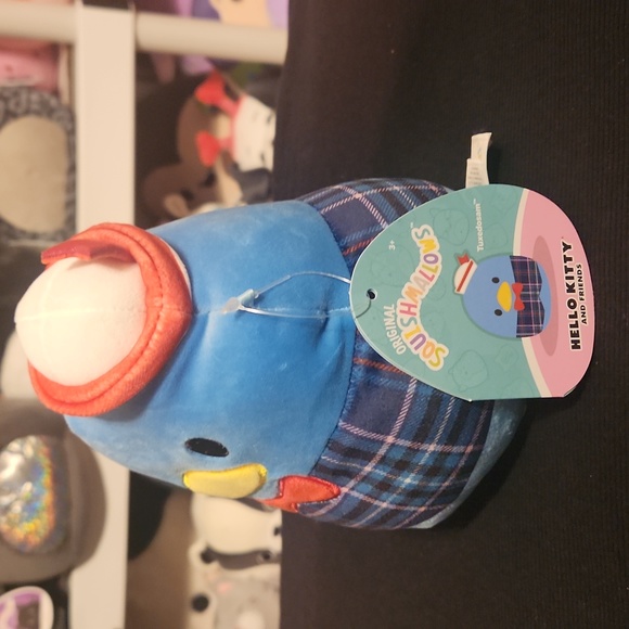 Squishmallows Tuxedosam Sanrio Plaid 6.5" - Picture 2 of 3
